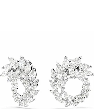 Mesmera Marquise Hoop Earrings by Swarovski
