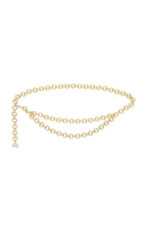Lele Sadoughi Chain Belt by Lele Sadoughi