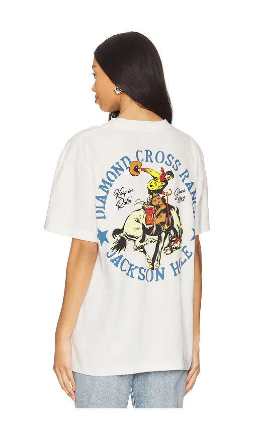 Diamond Cross Ranch Vintage Cowboy Tee by Diamond Cross Ranch