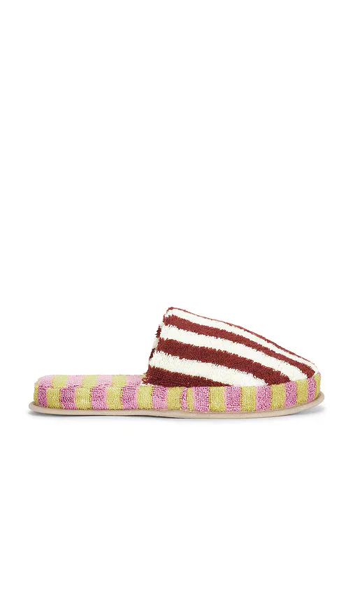 Slippers in Multi by Dusen Dusen