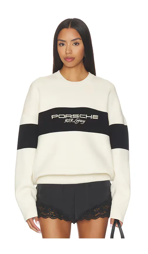 Porsche x Revolve Calvin Knit Crewneck by Porsche