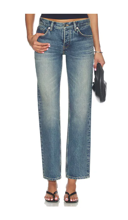 Ariel Mid Rise Wedgie by Eb Denim
