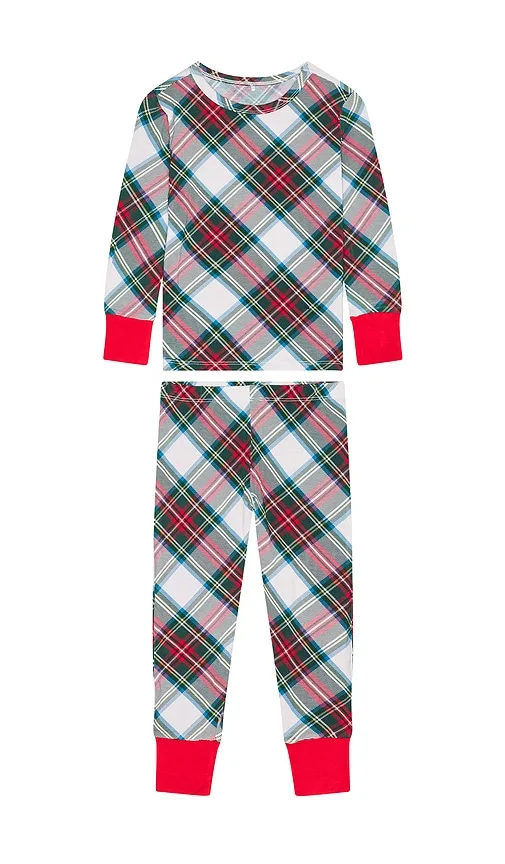 Long Sleeve Basic Pajama by Posh Peanut