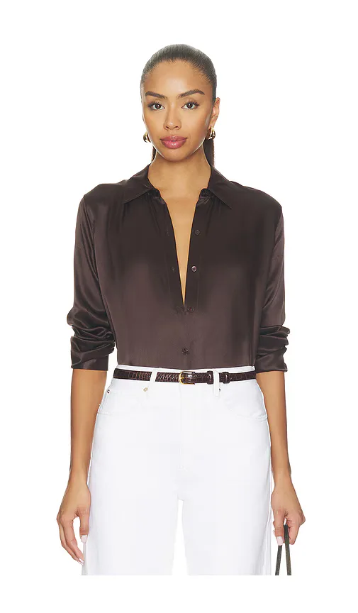 Tyler Longsleeve Blouse by L'AGENCE