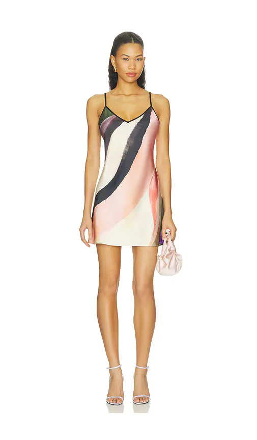 Harper Lu Bias Mini Dress by With Harper Lu