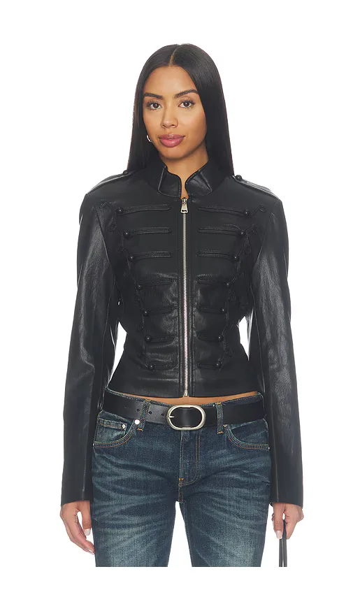 Copen Faux Leather Jacket by Superdown