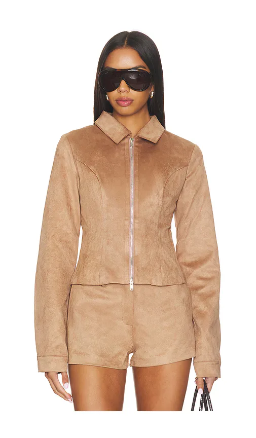 Archer Faux Suede Jacket by Sndys