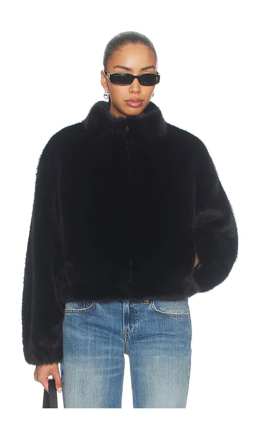 Everest Faux Fur Bomber by Sanctuary