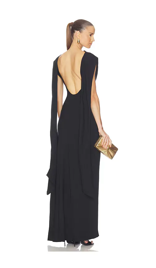 Drape Maxi Dress by Odd Muse
