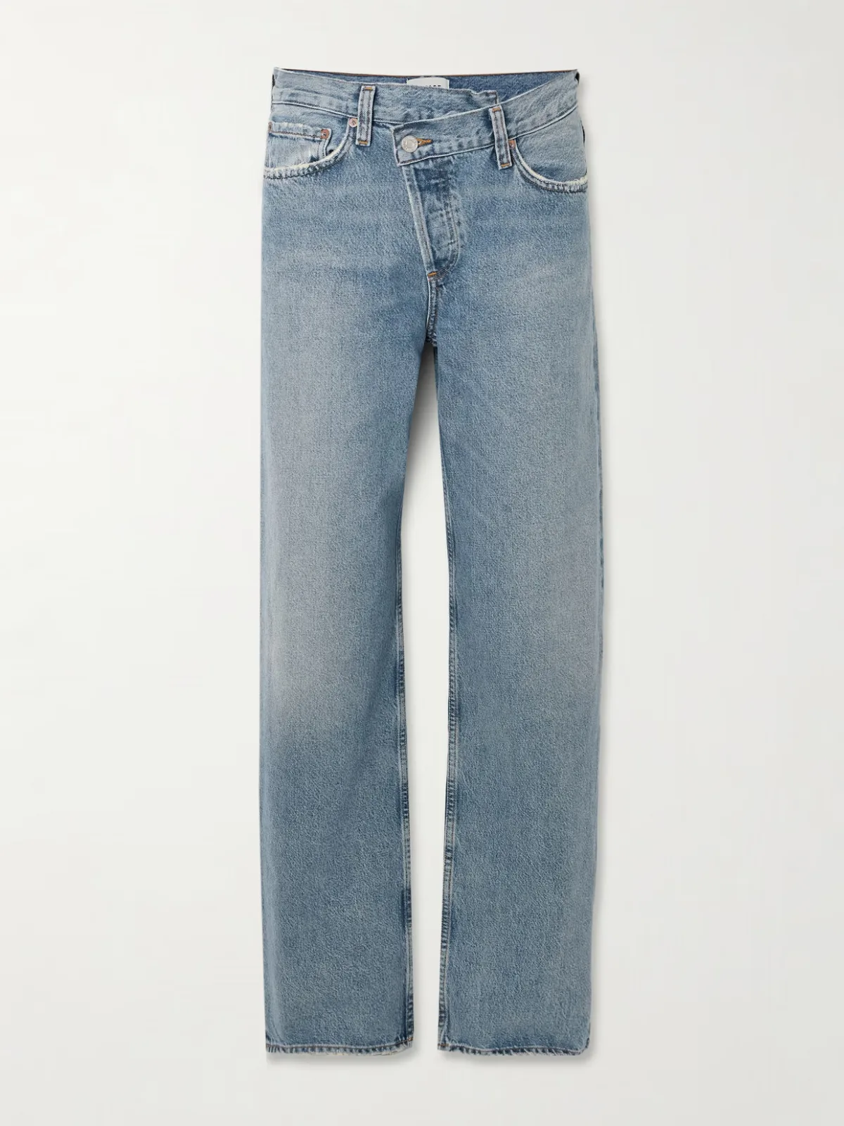 - Arc Criss Cross Asymmetric Wide-leg Jeans -
