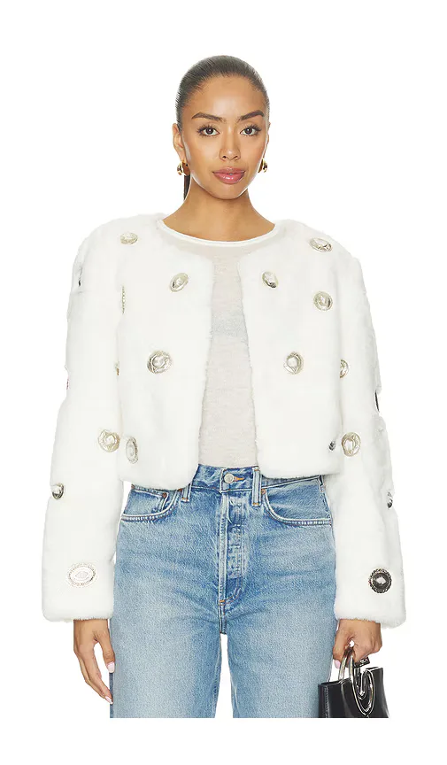 Understated Leather x Revolve Silver Tongue Coat by Understated Leather