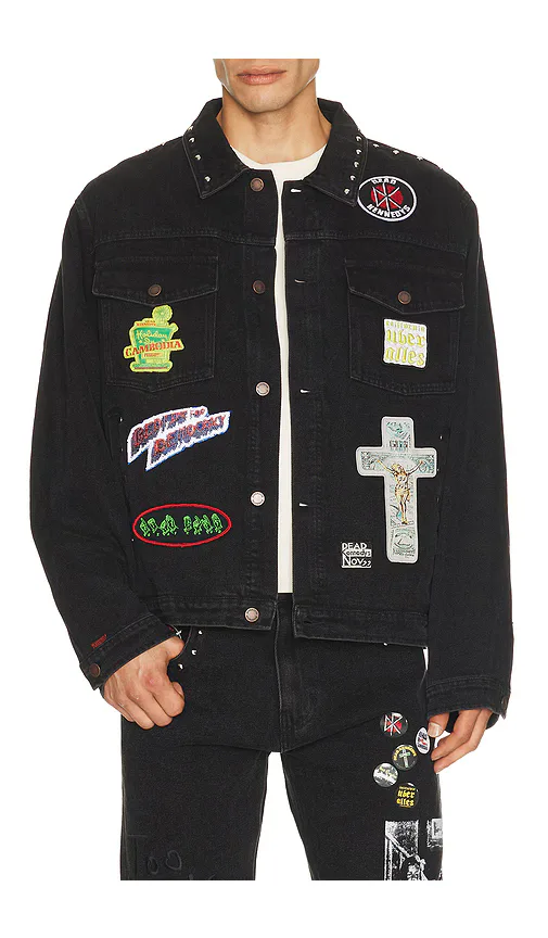 Pleasures x Dead Kennedys DIY Trucker Jacket