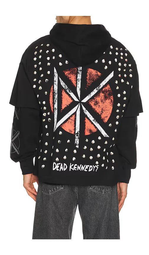 Pleasures x Dead Kennedys Layered Hoodie by Pleasures