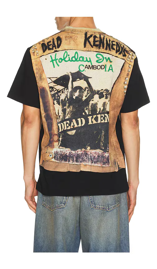 Pleasures x Dead Kennedys Vest Heavyweight Tee by Pleasures