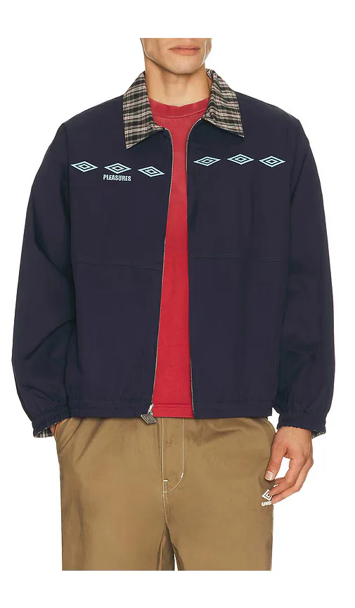 Pleasures x Umbro Diamonds Reversible Blouson Jacket by Pleasures