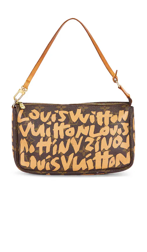 Louis Vuitton x Stephen Sprouse Monogram Graffiti Pochette Accessoires Shoulder Bag by Fwrd Renew