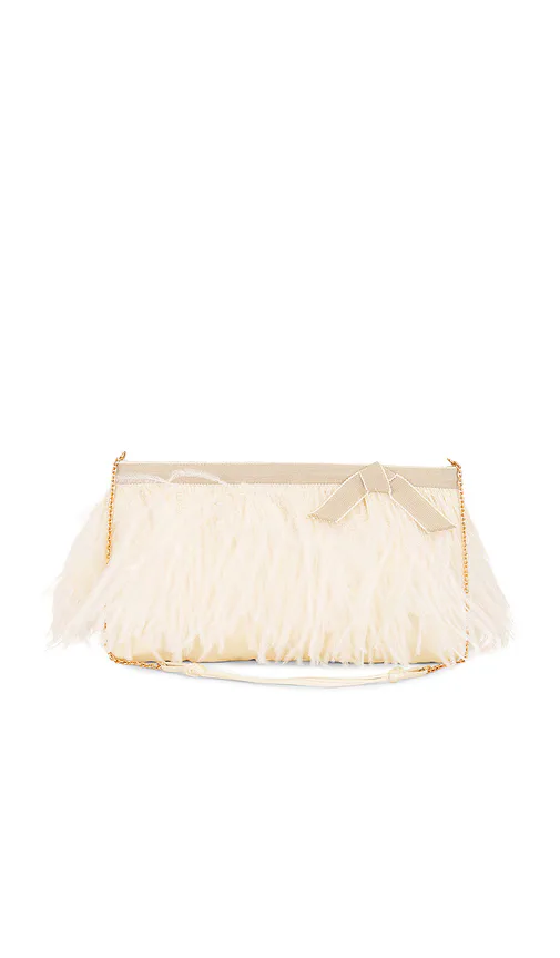 Prada Satin Clutch by Fwrd Renew