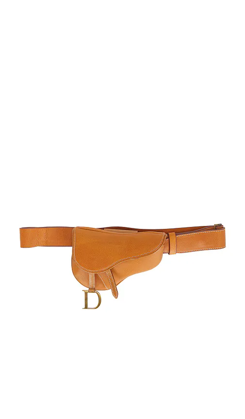 Dior Vintage Saddle Belt Bag by Fwrd Renew