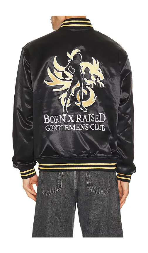 Born x Raised Gentlemens Club Souvenir Jacket by Born