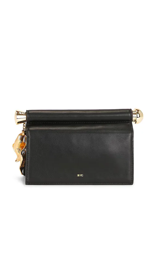 Holly Metal Pendant Embellished Clutch by Jw Pei