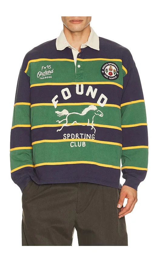 Horse Logo Rugby Shirt by Found