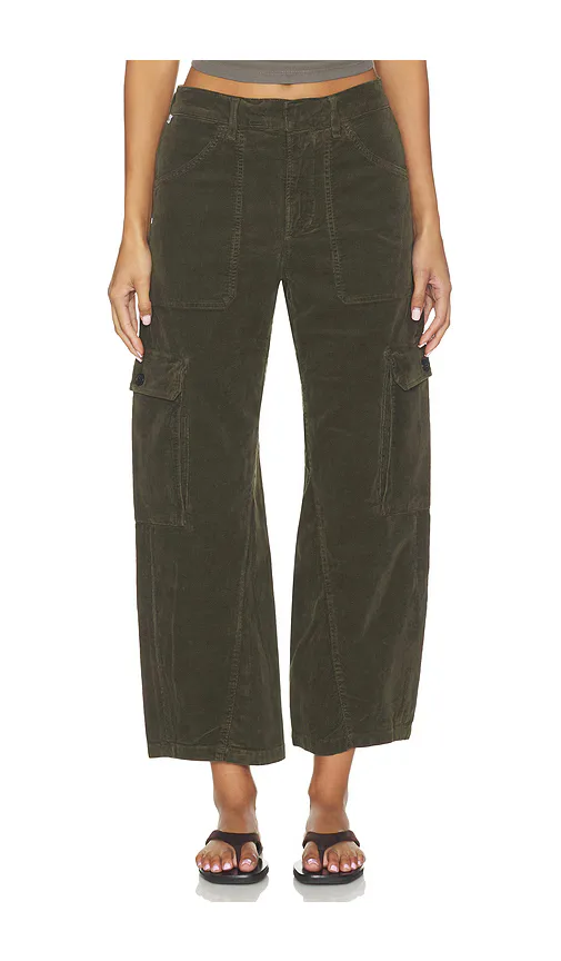 Thassos Corduroy Twisted Seam Utility Pant