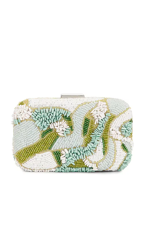 Beaded Floral Clutch by 8 Other Reasons