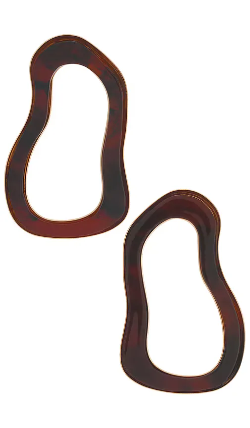 Oblique Statement Earrings