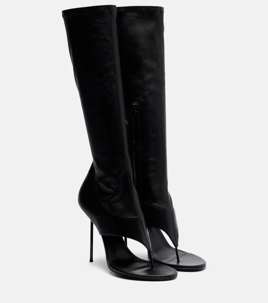 Lidia 105 Leather Knee-High Boots by Paris Texas