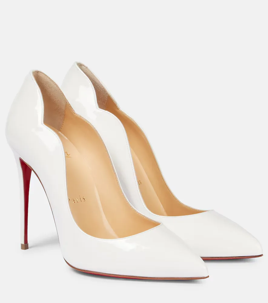 Hot Chick 100 Patent Leather Pumps by Christian Louboutin