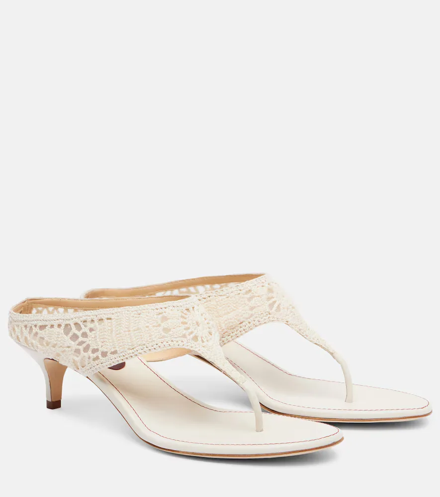45 Crochet Thong Sandals by Magda Butrym