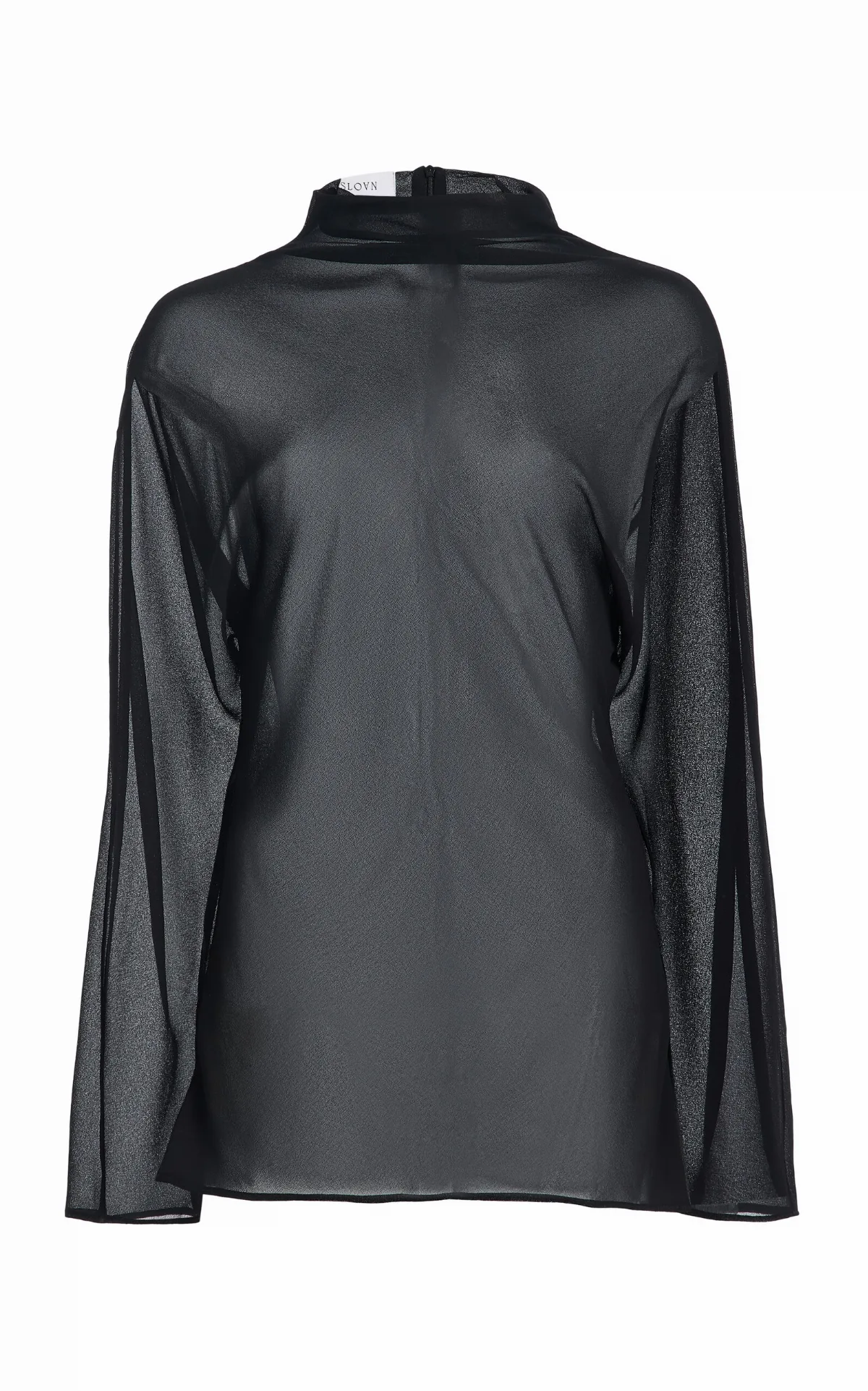 Sheer Turtleneck Top by SLOAN