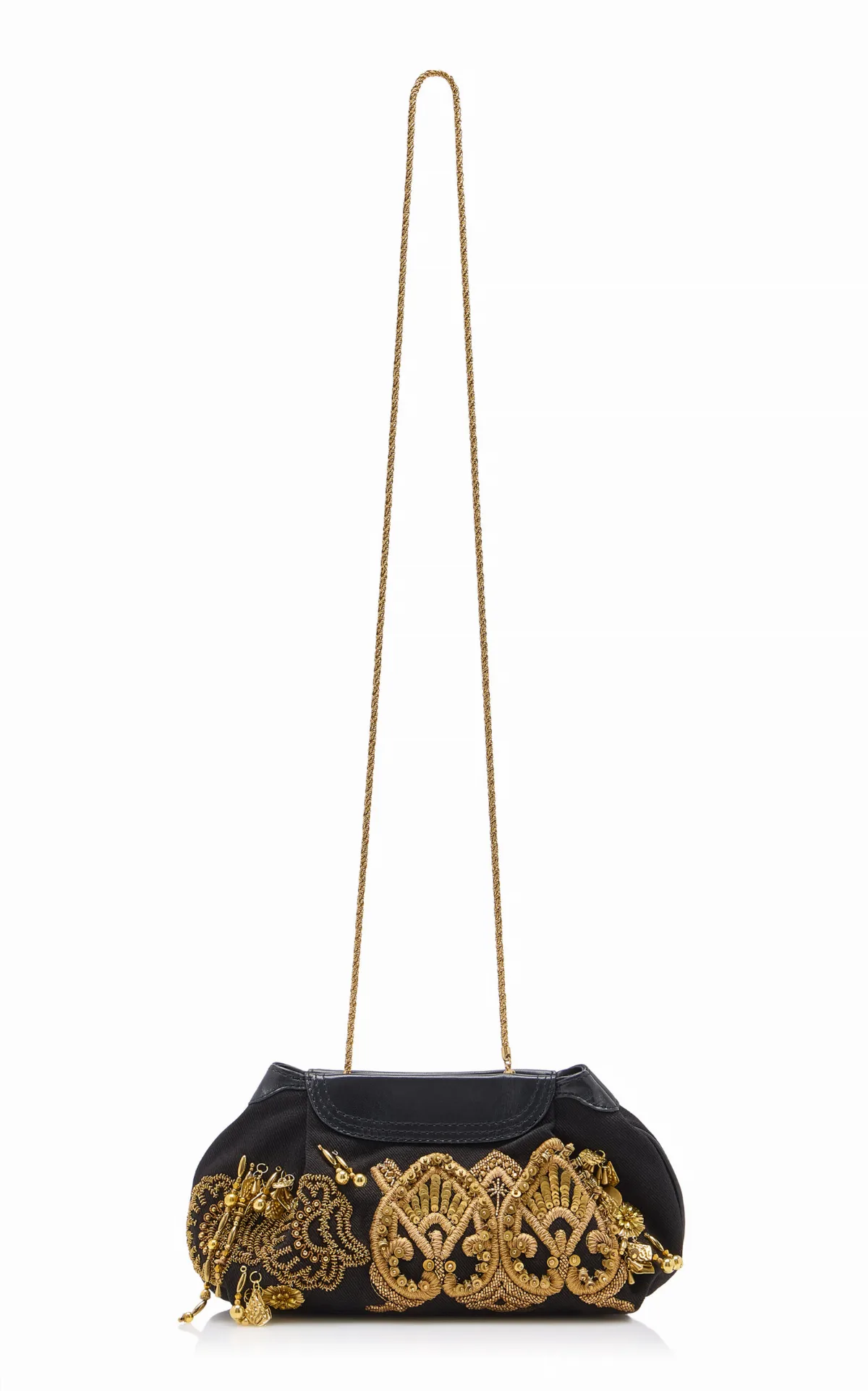 Small Embroidered Cotton Clutch by Dries Van Noten