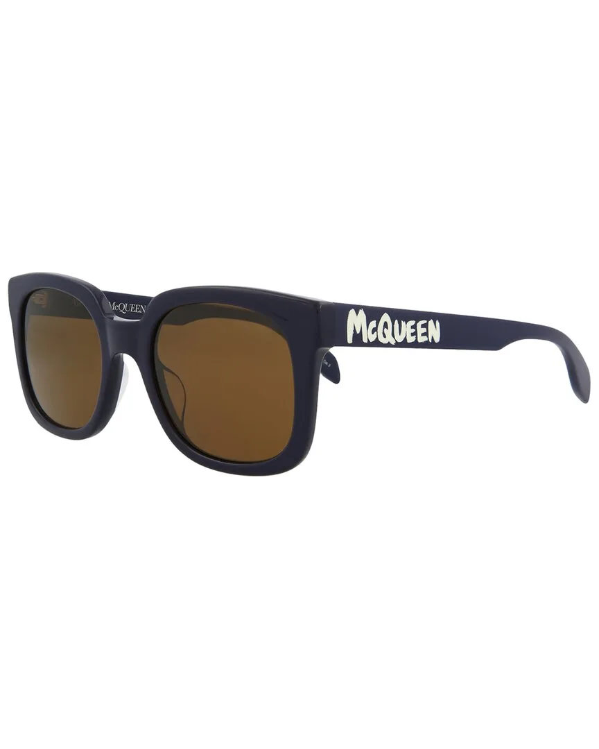 Am0348s 53Mm Sunglasses by Alexander McQueen