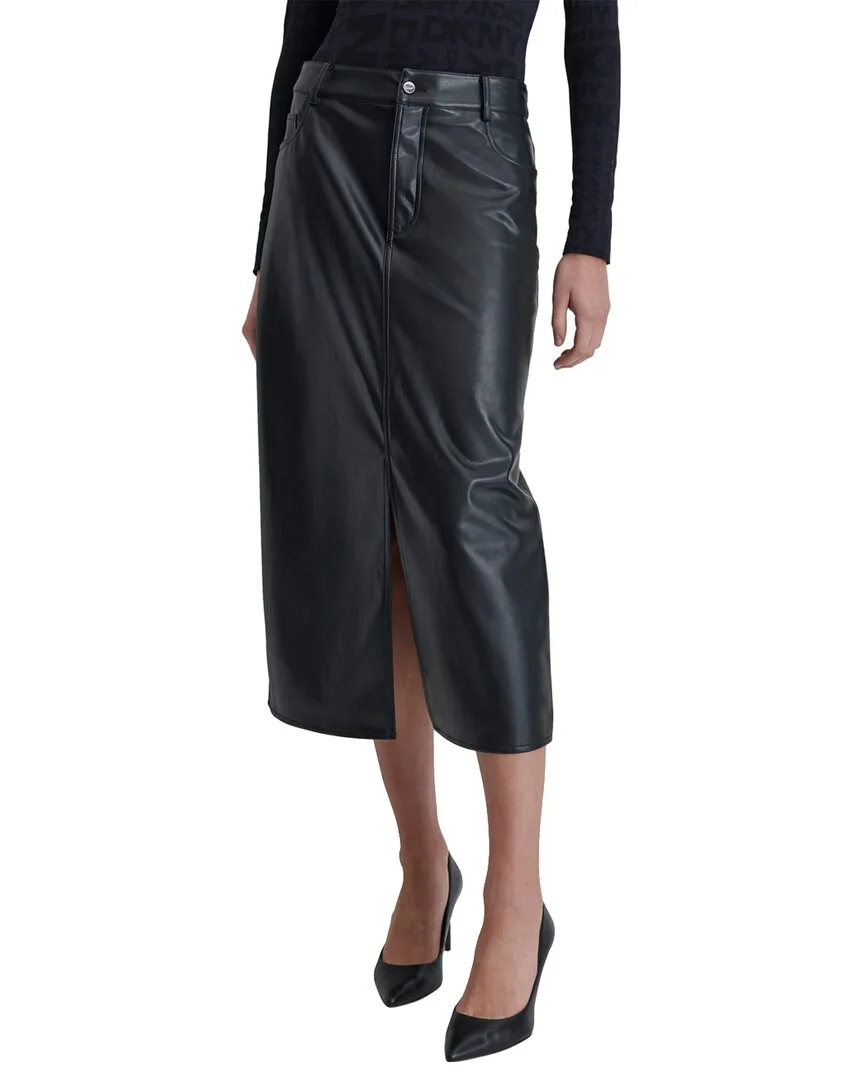 5-Pocket Midi Skirt by DKNY