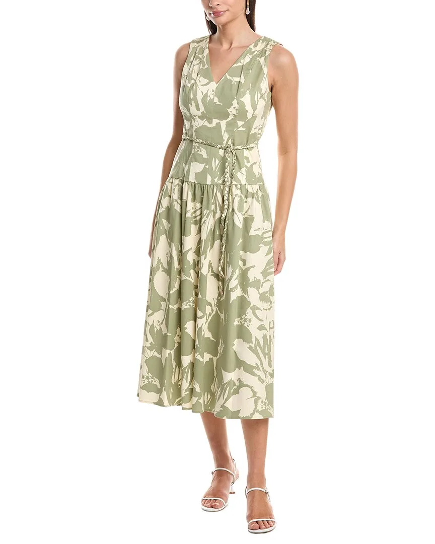 V-Neck Seam Detail Patio Dress