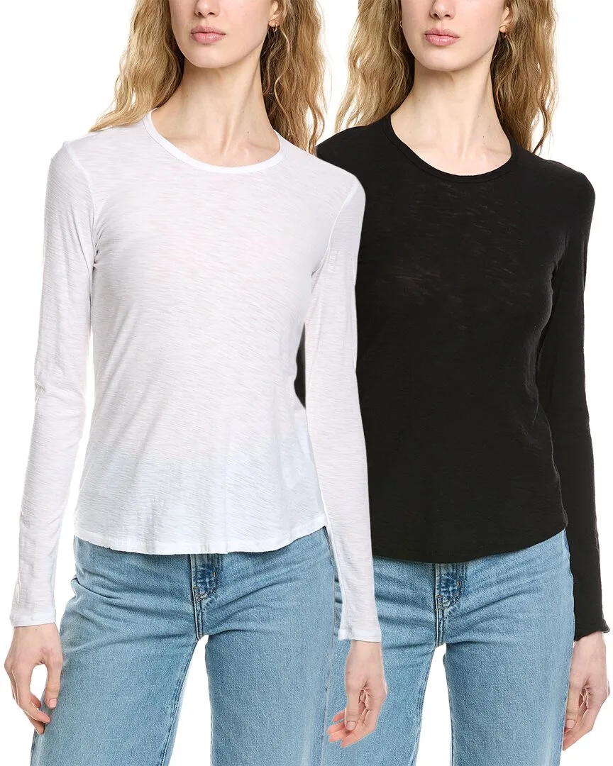2Pk Crew Neck T-Shirt by James Perse