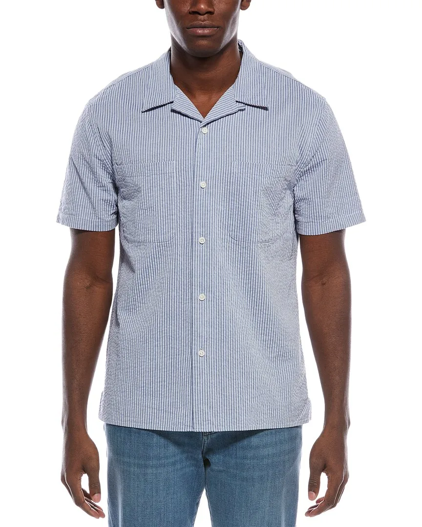 Classic Fit Stripe Shirt by Vince