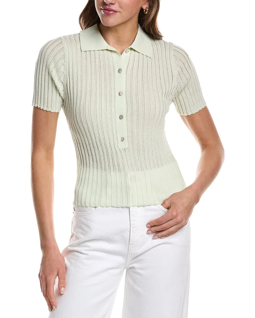 Maya Semi Sheer Top by 525 America