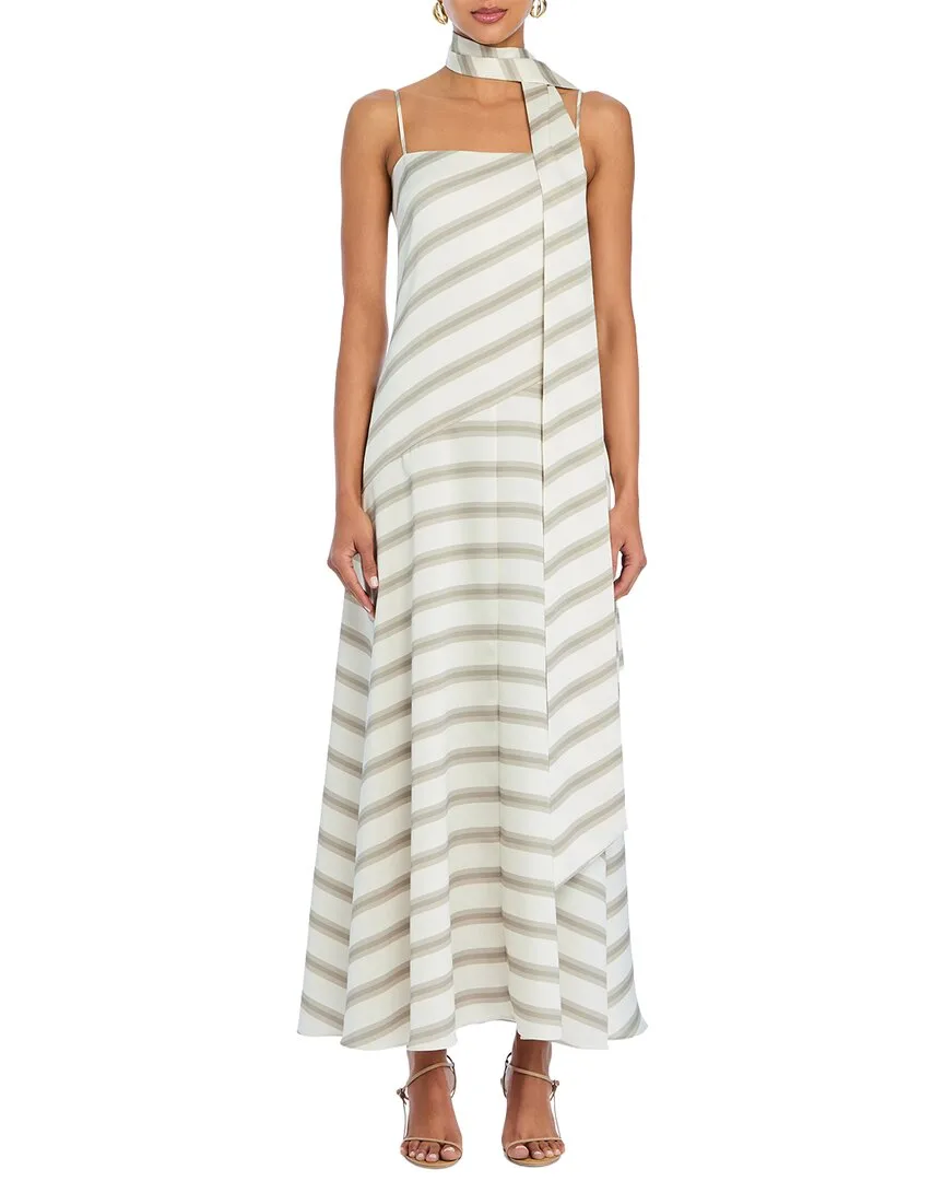Kaia Satin Maxi Dress by Seroya