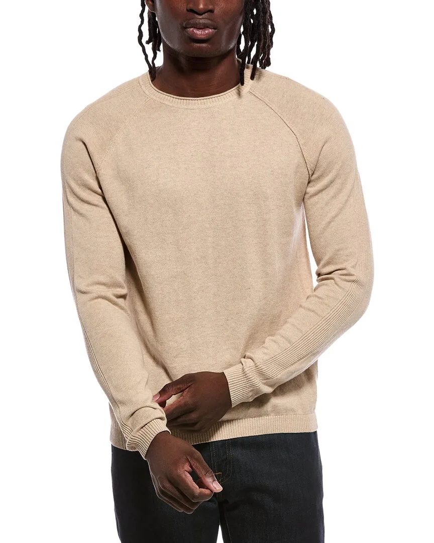 Cashmere-Blend Roll Neck Crew Sweater