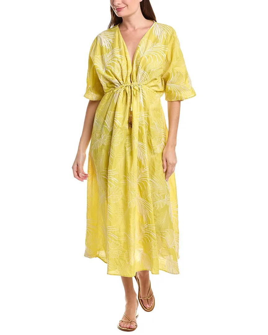 Palm Caftan Dress by Natori