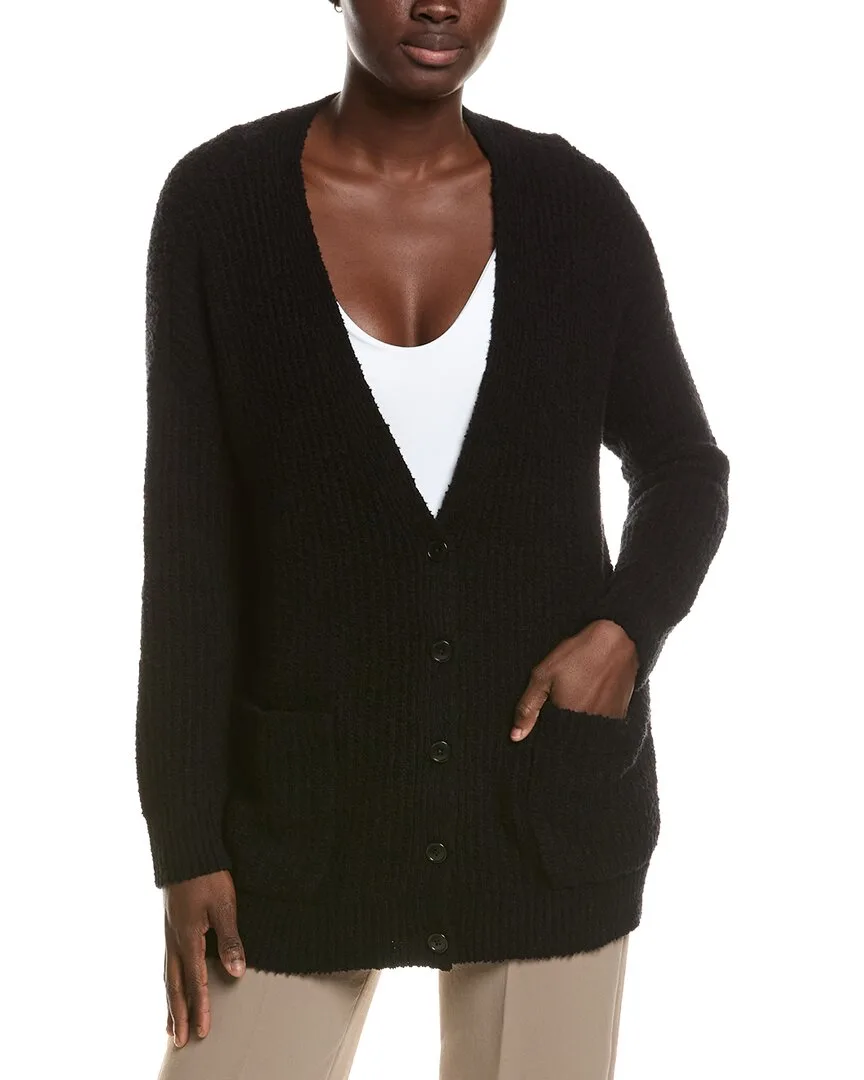 Button Knit Cashmere-Blend Cardigan