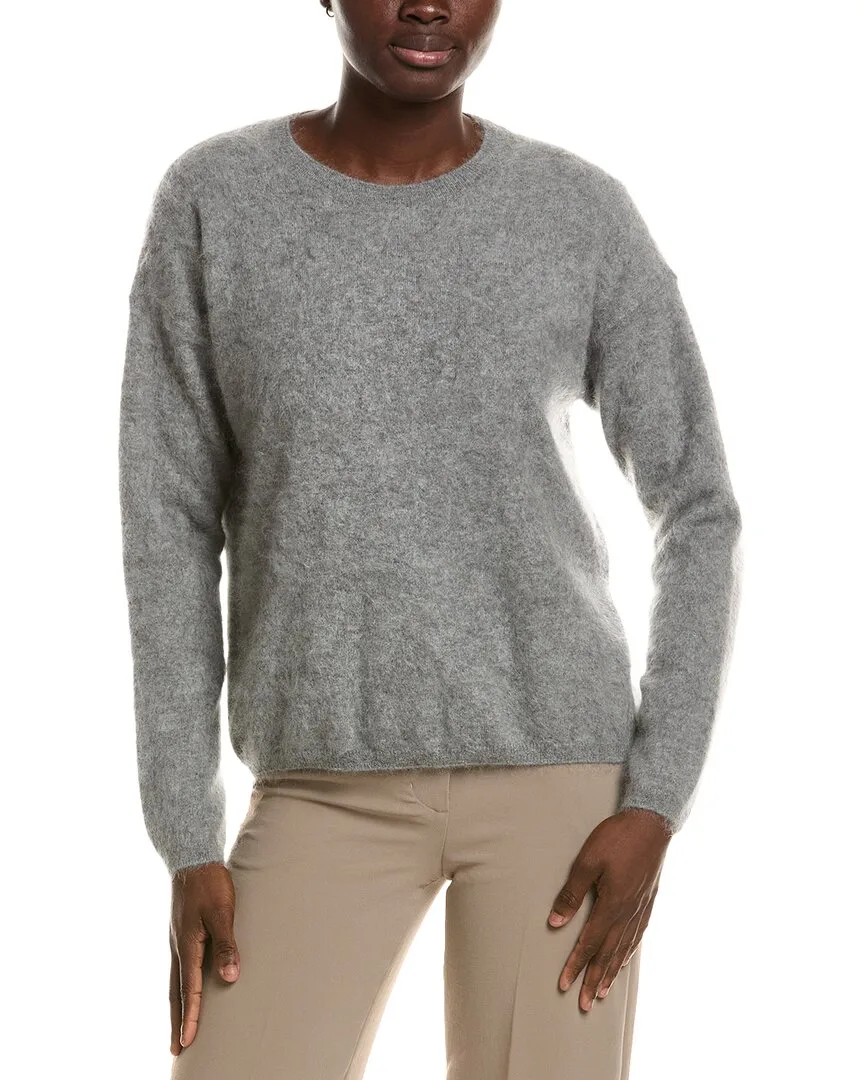 Crewneck 100% Cashmere Sweater by Eileen Fisher