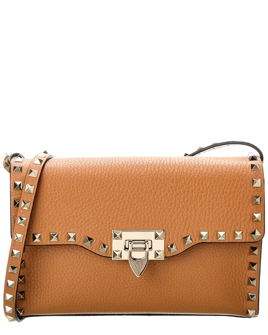 Rockstud Small Grainy Leather Crossbody