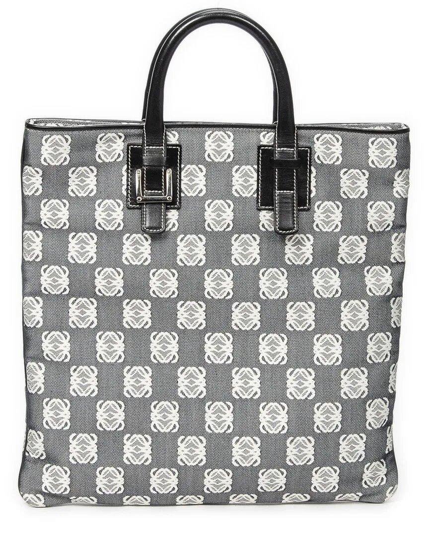 Anagram Canvas Shoulder Bag by LOEWE