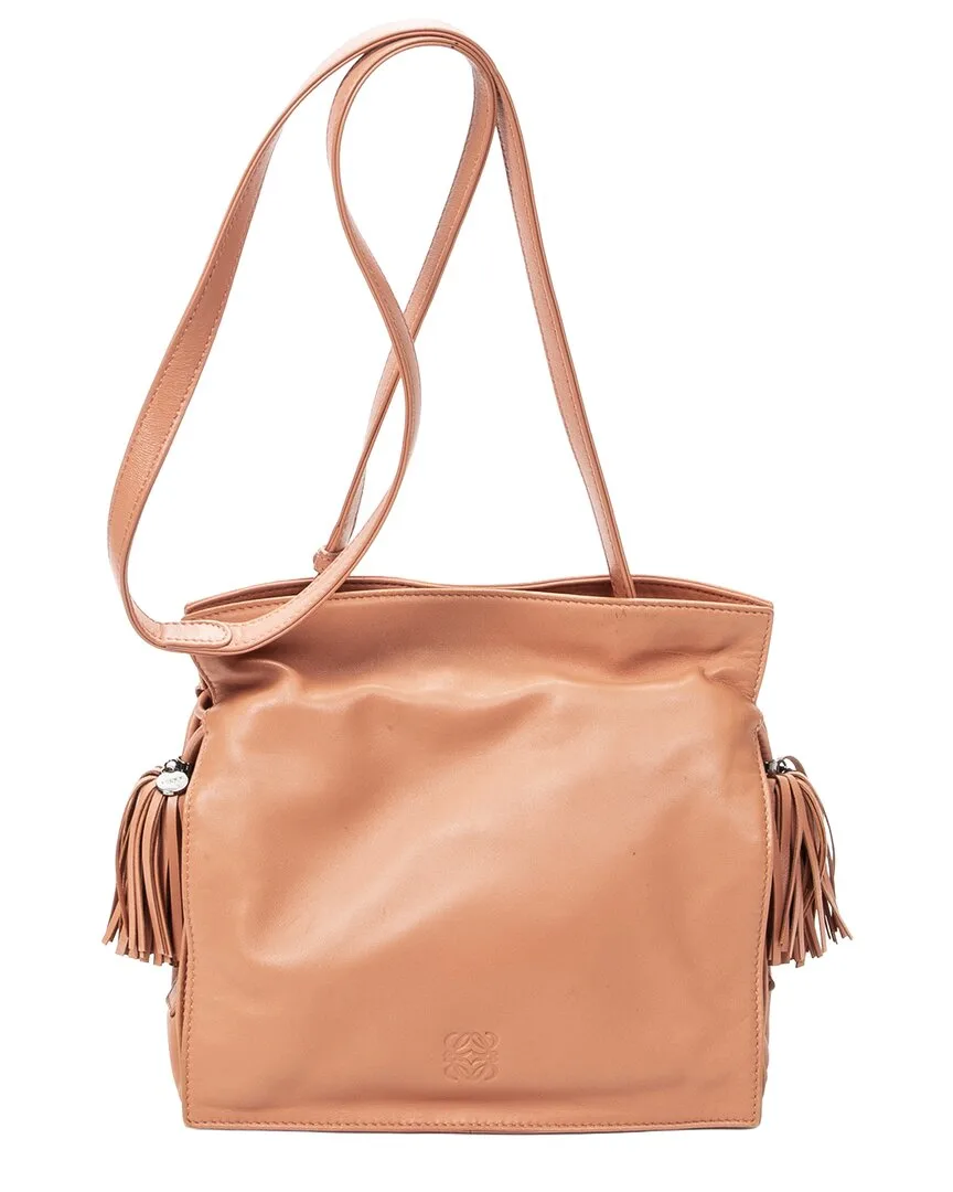 Small Tassel Flamenco Leather Shoulder Bag by LOEWE