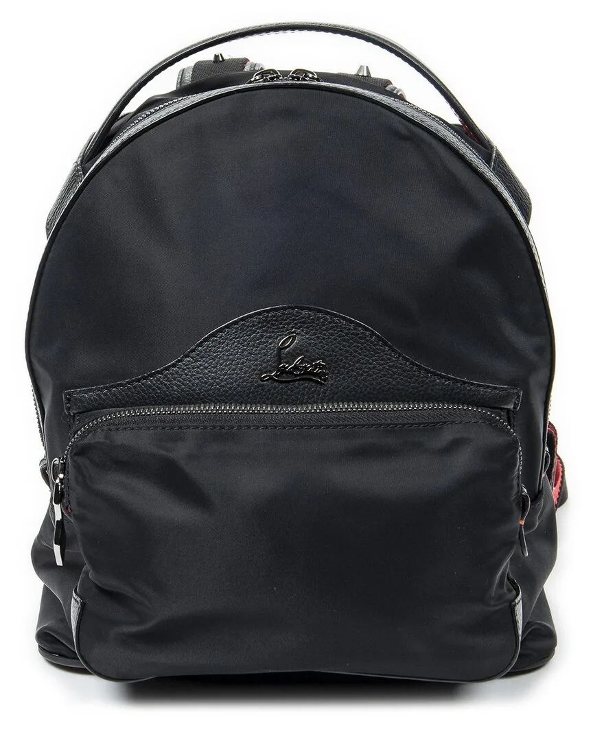 Backloubi Small Canvas Backpack by Christian Louboutin