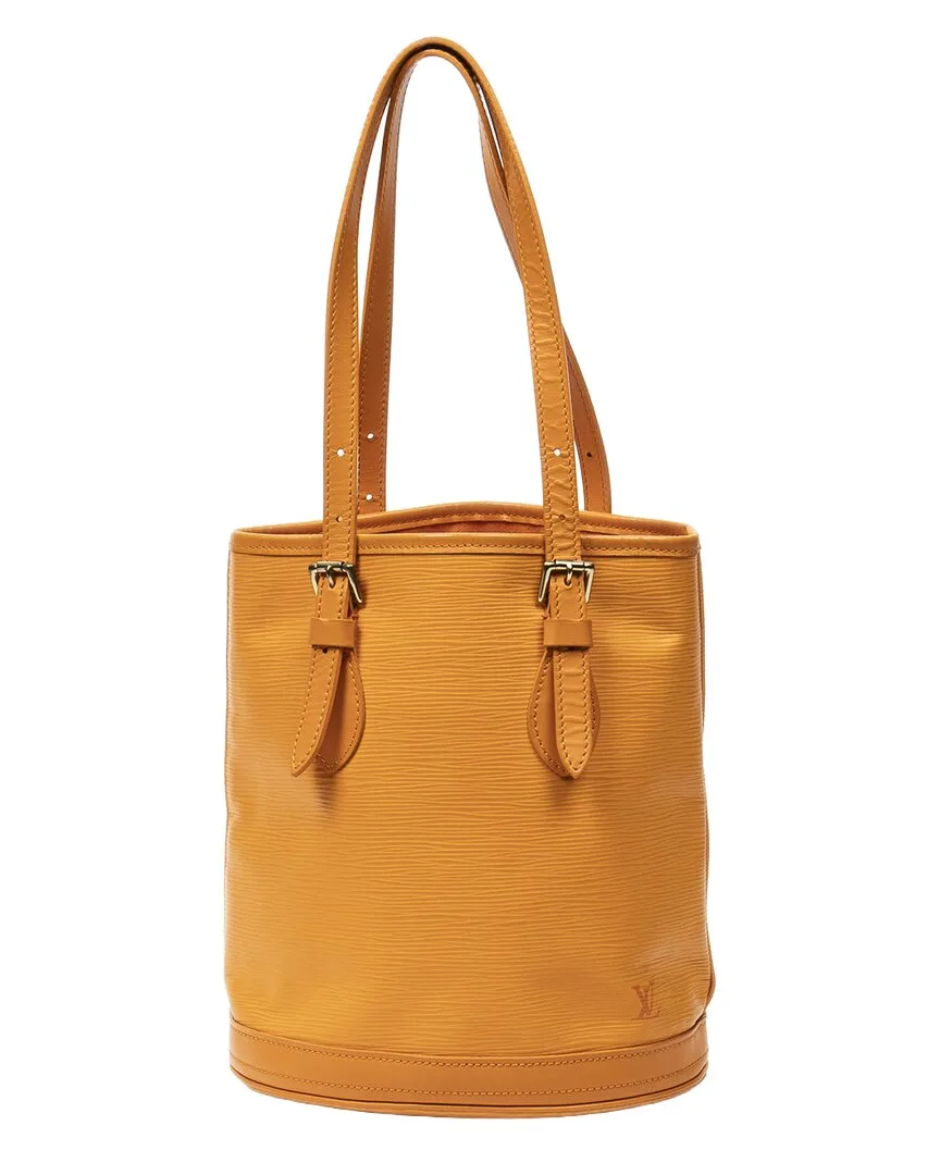 Leather Shoulder Bag by Louis Vuitton