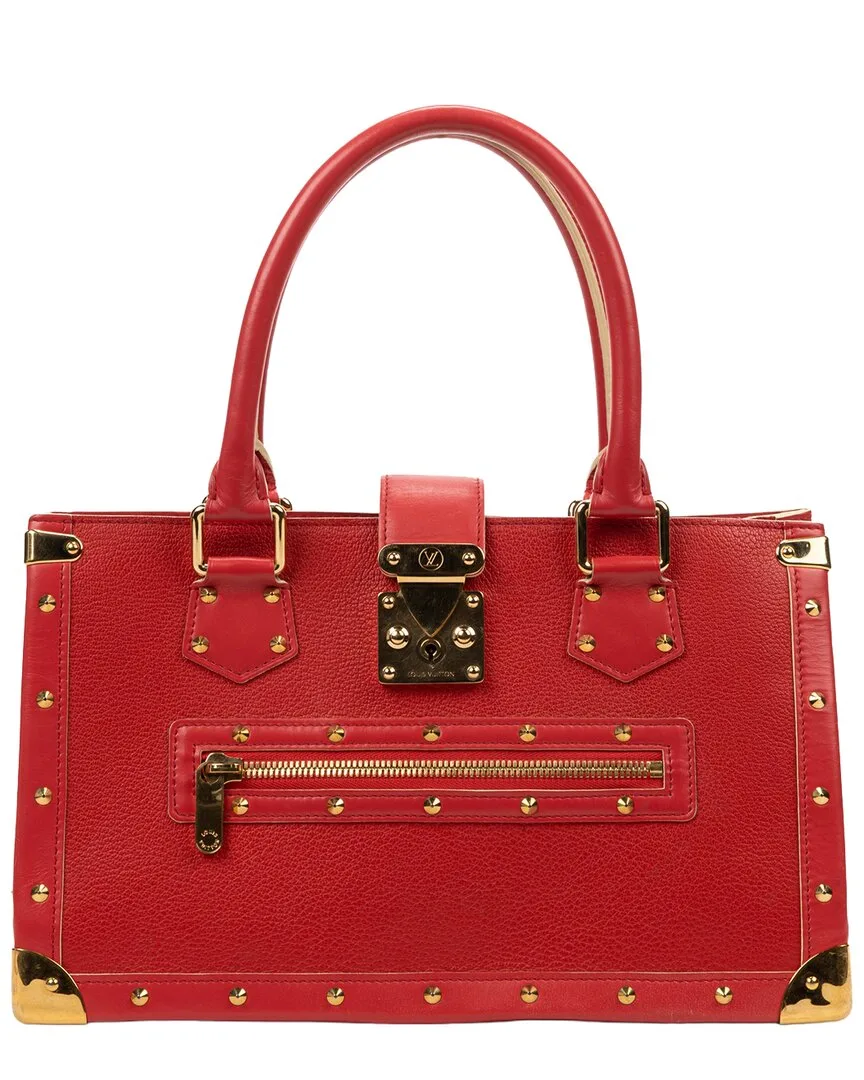 Cabas Leather Tote by Louis Vuitton